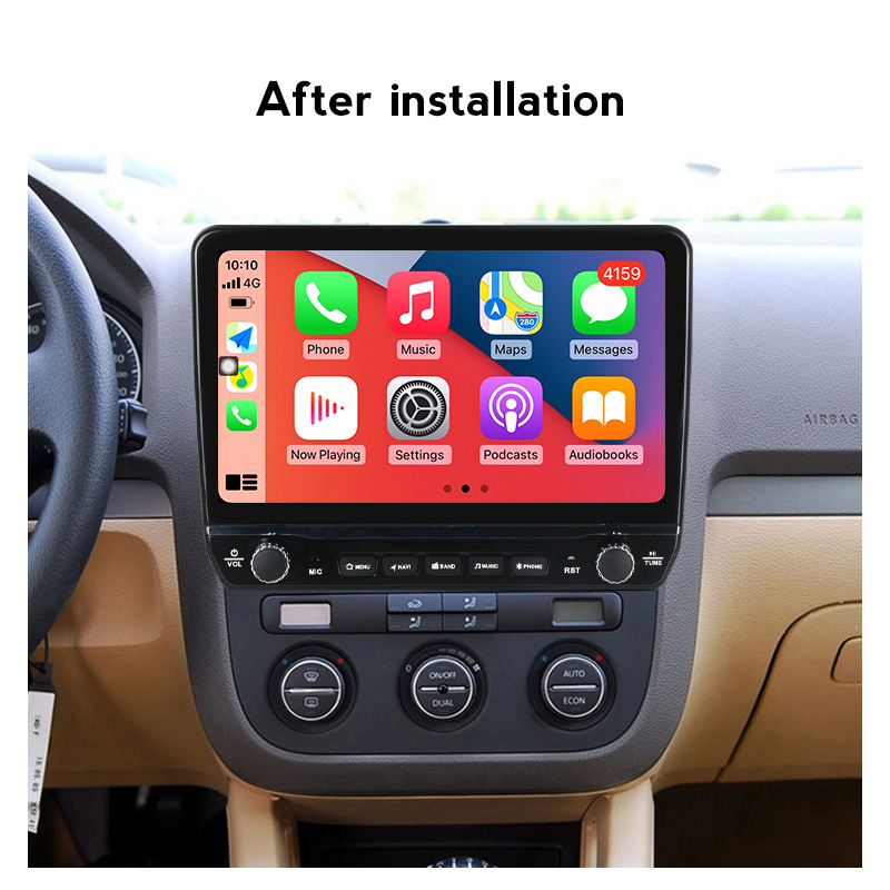 Navigatie dedicata Jetta 5 2005-2010 cu butoane rotative model 2024, 9 Inch, 2GB RAM 32GB ROM, Quadcore, Android 13, WiFi, Bluetooth, Magazin Play [3]