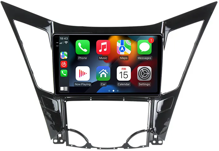 Navigatie dedicata Hyundai Sonata 2009-2014, 12GB RAM 256GB ROM, Android 13, Rezolutie 2K, Display QLED, 9", DSP, Carplay, Android Auto, Internet, Youtube, Waze, Wi Fi, USB [2]
