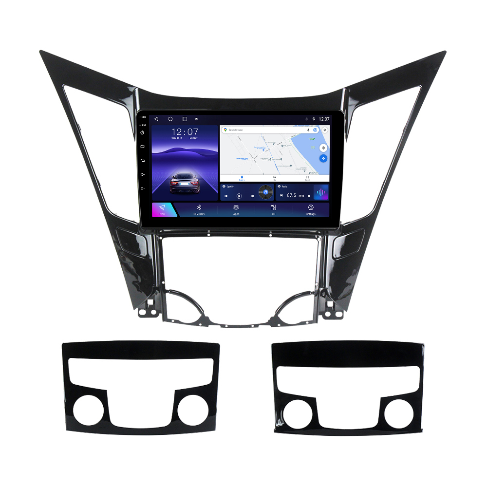 Navigatie dedicata Hyundai Sonata 2009-2014, 4 GB RAM 32 ROM, Android 13, Display QLED, 9", DSP, Carplay, Android Auto, Internet, Youtube , Waze , WI-FI , USB , Bluetooth [2]