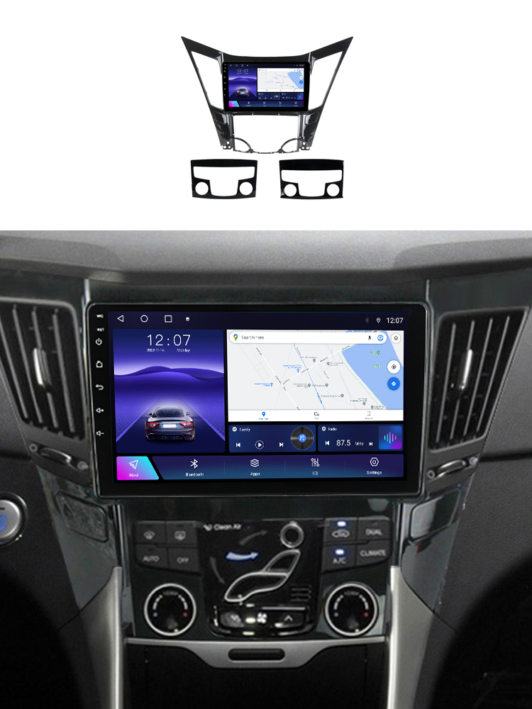 (Resigilata) Navigatie dedicata Hyundai Sonata 2009-2014, 2GB RAM 32GB ROM, Quad Core, Display 9" IPS Full HD, Carplay, Android 13, Bluetooth, Magazin Play, Suport camere AHD [3]