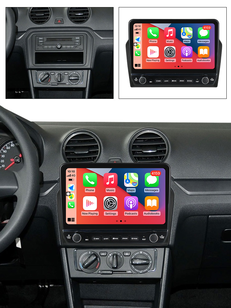 Navigatie dedicata Jetta 2013-2017 cu butoane rotative model 2024, 9 Inch, 2GB RAM 32GB ROM, Quadcore, Android 13, WiFi, Bluetooth, Magazin Play [4]
