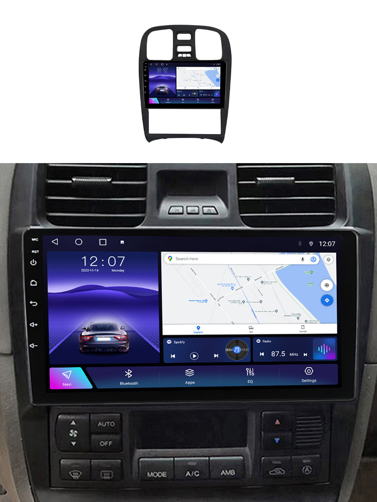 Navigatie dedicata Hyundai Sonata Fe 2004-2012, 4GB RAM 64GB ROM, Octacore, Android 13, Display QLED 9", DSP, Carplay, Android Auto, Internet, Youtube, Waze, WIFI, Bluetooth [6]