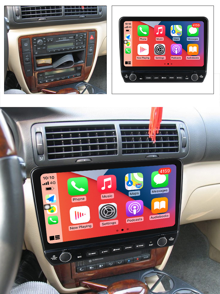 Navigatie dedicata Passat B5 cu butoane rotative model 2024, 9 Inch, 2GB RAM 32GB ROM, Quadcore, Android 13, WiFi, Bluetooth, Magazin Play [4]