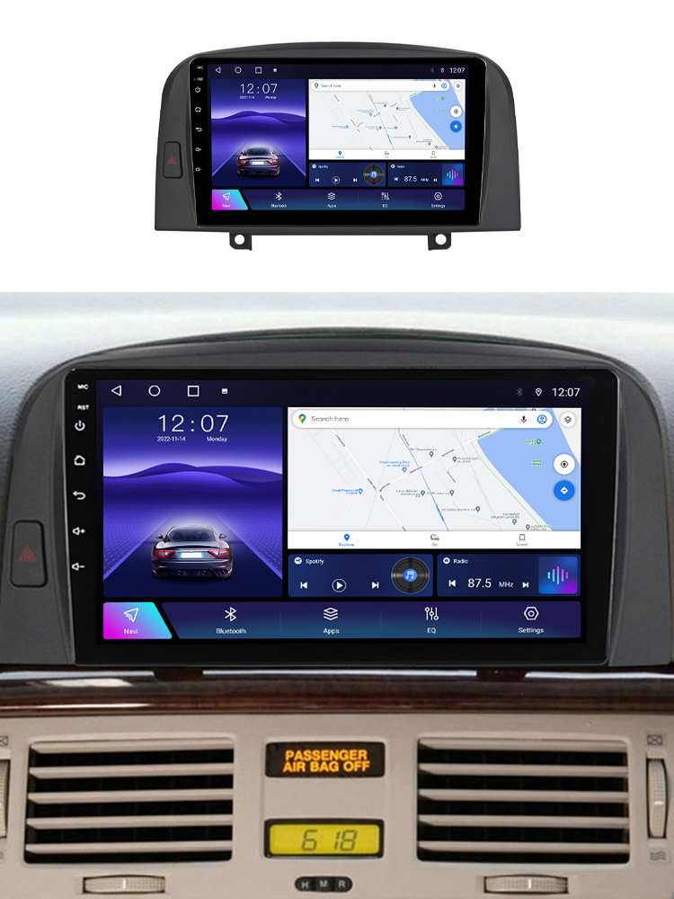 (Resigilata) Navigatie dedicata Hyundai Sonata NF 2004-2008, 2GB RAM 32GB ROM, Quad Core, Display 9" IPS Full HD, Carplay, Android 13, Bluetooth, Magazin Play, Suport camere AHD [3]