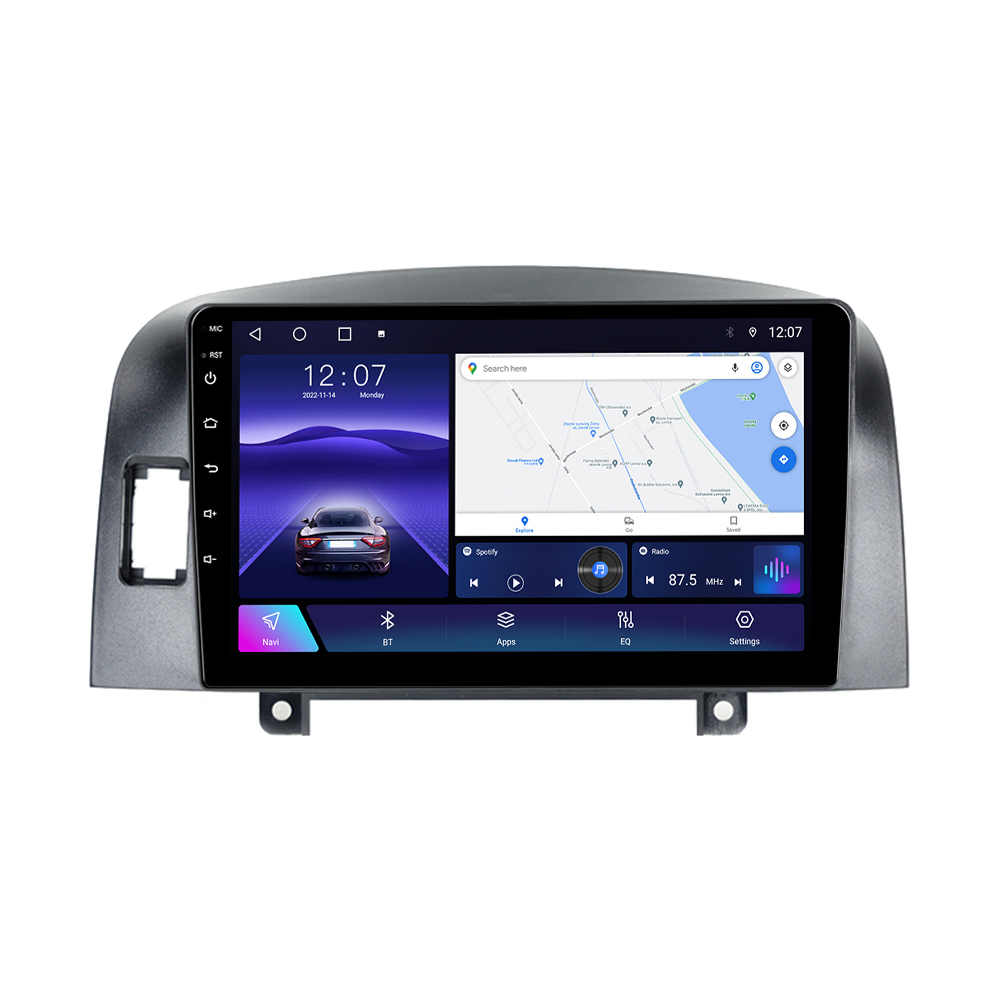 Navigatie dedicata Hyundai Sonata NF 2006, 4 GB RAM 32GB ROM, Android 13, Display QLED, 9", DSP, Carplay, Android Auto, Internet, Youtube , Waze , WI-FI , USB , Bluetooth [2]
