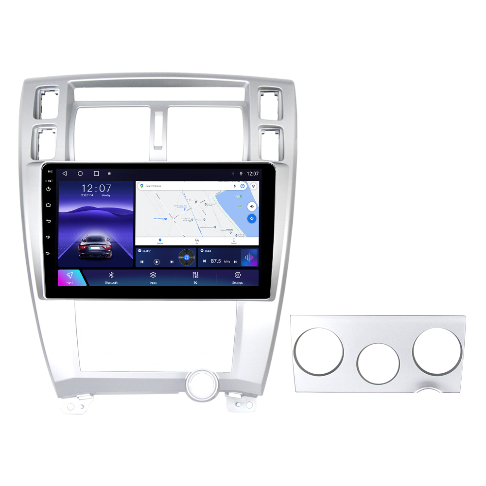 Navigatie dedicata Hyundai Tucson 1 2004-2009, 8GB RAM 128GB ROM, Octacore, Platforma TS18, Android 14, Display QLED 9”, Suporta camera 360º, DSP, Carplay&Android Auto, SIM 4G, Ventilator Activ [1]