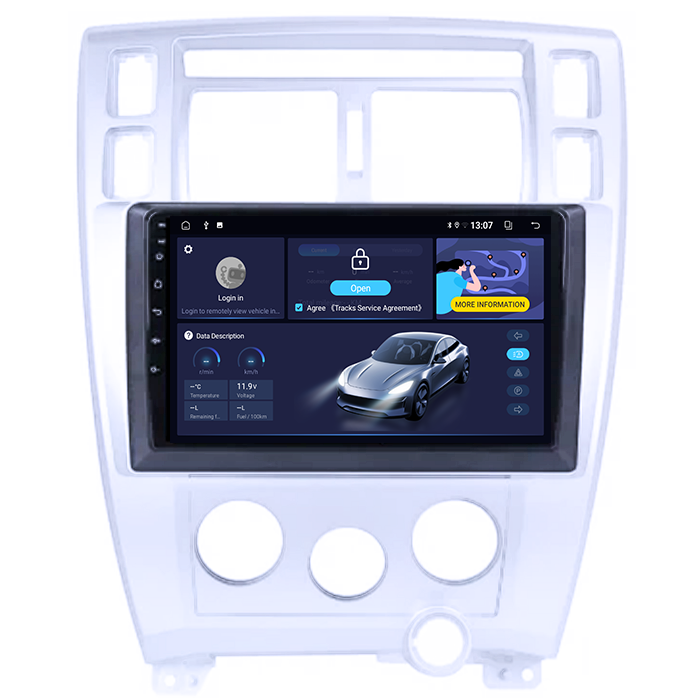 (Resigilata) Navigatie dedicata Hyundai Tucson 2004-2009, 2GB RAM 32GB ROM, Quad Core, Display 10" IPS Full HD, Carplay, Android 13, Bluetooth, Magazin Play, Suport camere AHD [5]