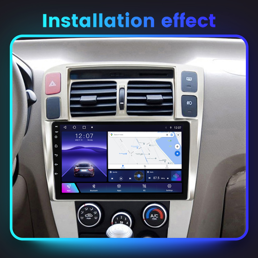 (Resigilata) Navigatie dedicata Hyundai Tucson 2004-2009, 2GB RAM 32GB ROM, Quad Core, Display 10" IPS Full HD, Carplay, Android 13, Bluetooth, Magazin Play, Suport camere AHD [4]