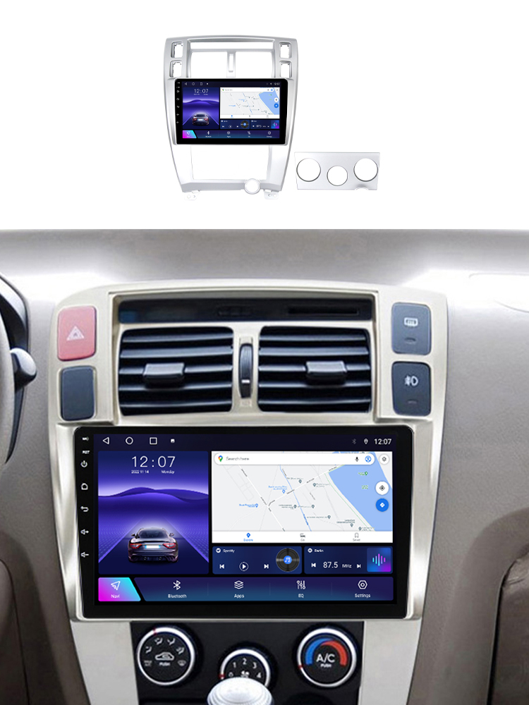 (Resigilata) Navigatie dedicata Hyundai Tucson 2004-2009, 2GB RAM 32GB ROM, Quad Core, Display 10" IPS Full HD, Carplay, Android 13, Bluetooth, Magazin Play, Suport camere AHD [2]