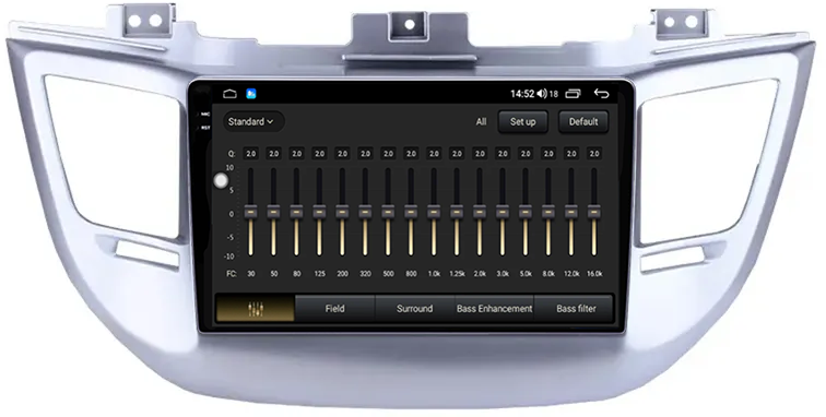 Navigatie dedicata Hyundai Tucson 2014-2018, 8GB RAM 128GB ROM, Octacore, Platforma 7862, Android 14, Display QLED 9", Suporta camera 360", DSP, Carplay&Android Auto, SIM 4G, Ventilator Activ [2]