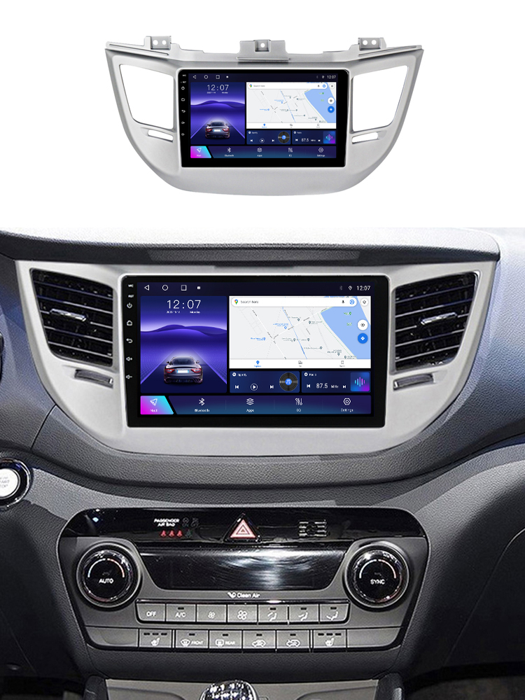 (Resigilata) Navigatie dedicata Hyundai Tucson 2014-2018, 2GB RAM 32GB ROM, Quad Core, Display 9" IPS Full HD, Carplay, Android 13, Bluetooth, Magazin Play, Suport camere AHD [2]