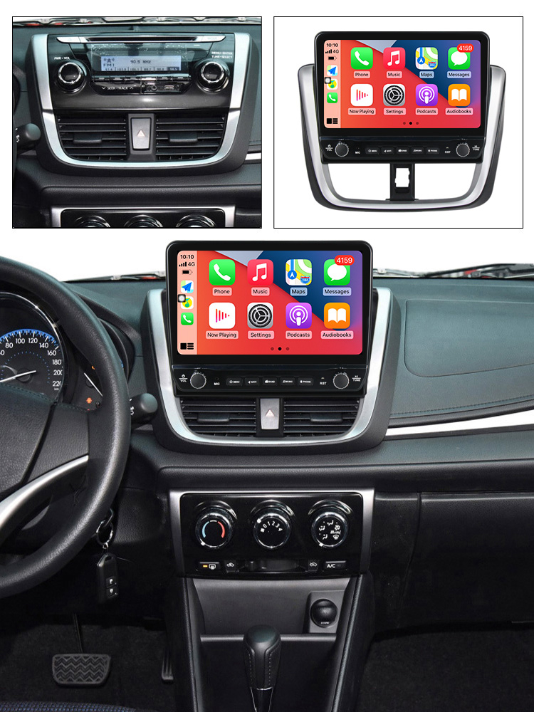 Navigatie dedicata Vios 2016-2018 cu butoane rotative model 2024, 10 Inch, 2GB RAM 32GB ROM, Quadcore, Android 13, WiFi, Bluetooth, Magazin Play [4]