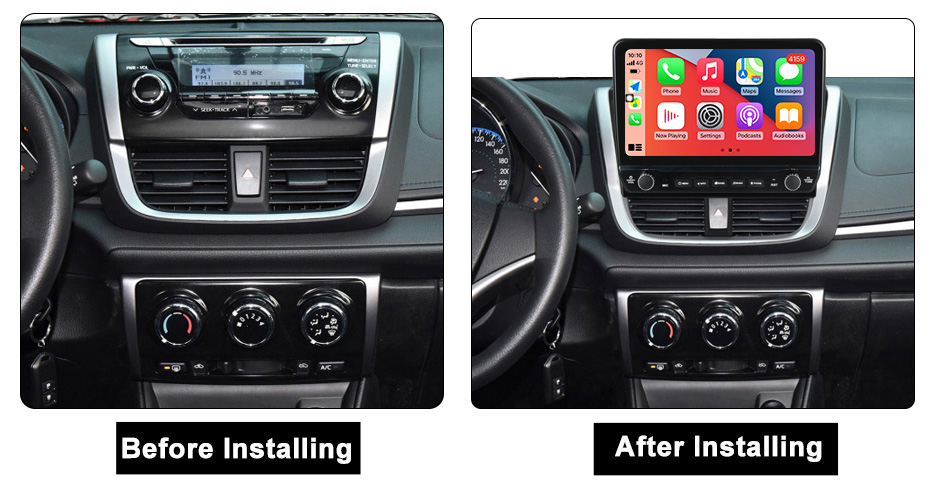 Navigatie dedicata Vios 2016-2018 cu butoane rotative model 2024, 10 Inch, 2GB RAM 32GB ROM, Quadcore, Android 13, WiFi, Bluetooth, Magazin Play [5]