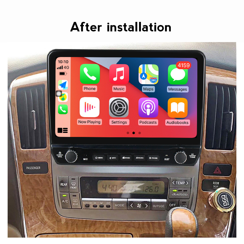 Navigatie dedicata Alphard 2002-2007 cu butoane rotative model 2024, 9 Inch, 2GB RAM 32GB ROM, Quadcore, Android 13, WiFi, Bluetooth, Magazin Play [3]