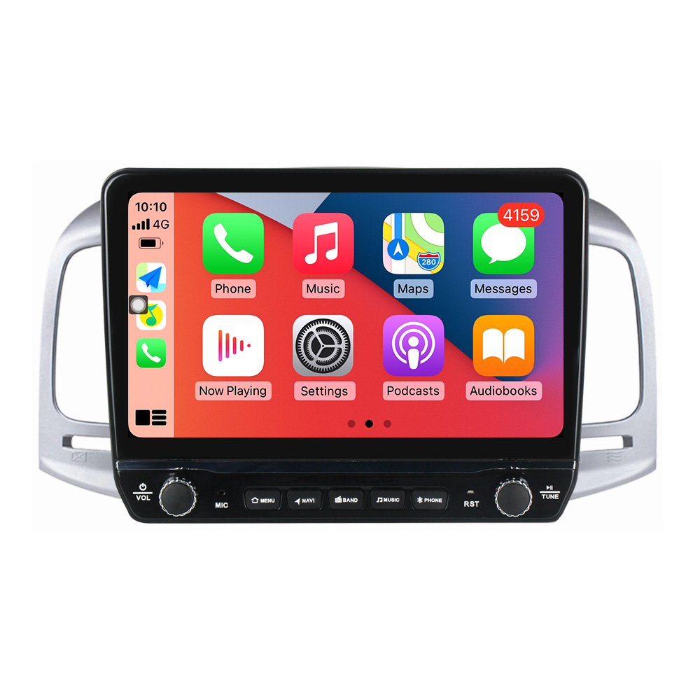 Navigatie dedicata Accent 2006-2011 cu butoane rotative model 2024, 9 Inch, 2GB RAM 32GB ROM, Quadcore, Android 13, WiFi, Bluetooth, Magazin Play [2]