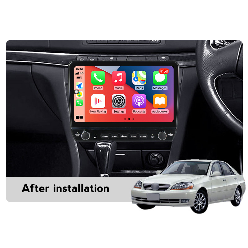 Navigatie dedicata Mark 2000-2007 cu butoane rotative model 2024, 9 Inch, 2GB RAM 32GB ROM, Quadcore, Android 13, WiFi, Bluetooth, Magazin Play [4]