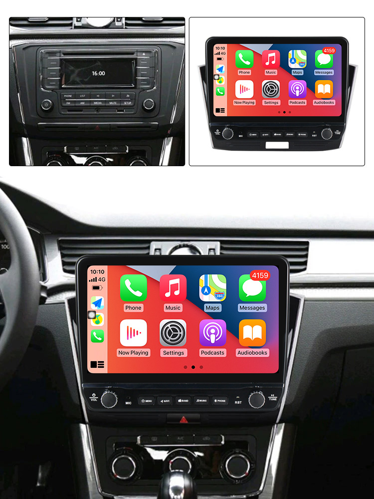 Navigatie dedicata B8 2015-2018 cu butoane rotative model 2024, 9 Inch, 2GB RAM 32GB ROM, Quadcore, Android 13, WiFi, Bluetooth, Magazin Play [4]
