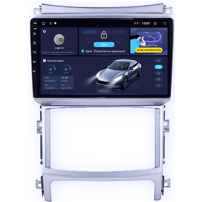 (Resigilata) Navigatie dedicata Hyundai Veracruz IX55 2006-2015, 2GB RAM 32GB ROM, Quad Core, Display 9" IPS Full HD, Carplay, Android 13, Bluetooth, Magazin Play, Suport camere AHD [7]