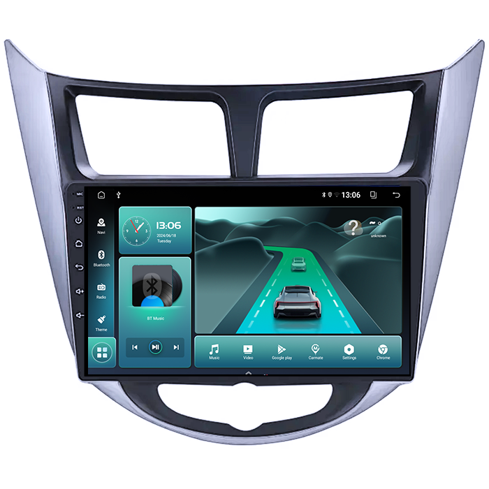 (Resigilata) Navigatie dedicata Hyundai Verna 2010-2016, 2GB RAM 32GB ROM, Quad Core, Display 9" IPS Full HD, Carplay, Android 13, Bluetooth, Magazin Play, Suport camere AHD [4]