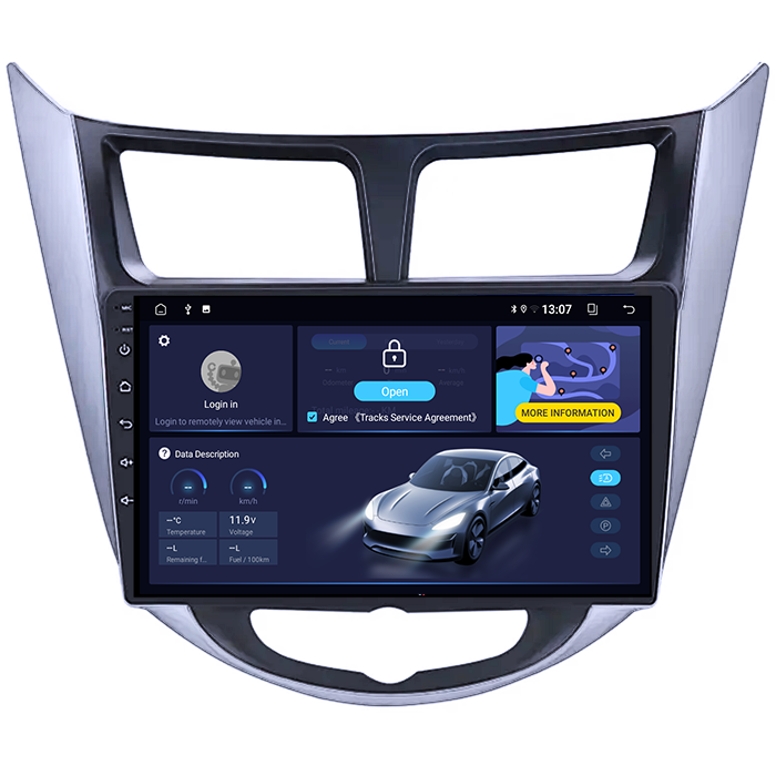 (Resigilata) Navigatie dedicata Hyundai Verna 2010-2016, 2GB RAM 32GB ROM, Quad Core, Display 9" IPS Full HD, Carplay, Android 13, Bluetooth, Magazin Play, Suport camere AHD [2]