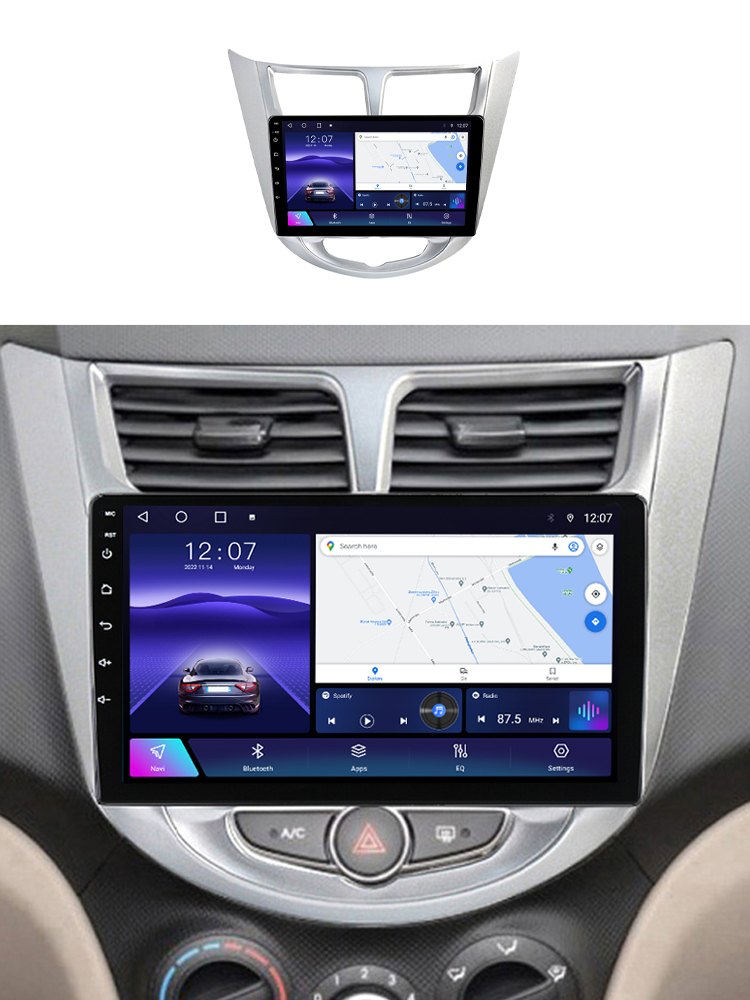 (Resigilata) Navigatie dedicata Hyundai Verna 2010-2016, 2GB RAM 32GB ROM, Quad Core, Display 9" IPS Full HD, Carplay, Android 13, Bluetooth, Magazin Play, Suport camere AHD [3]