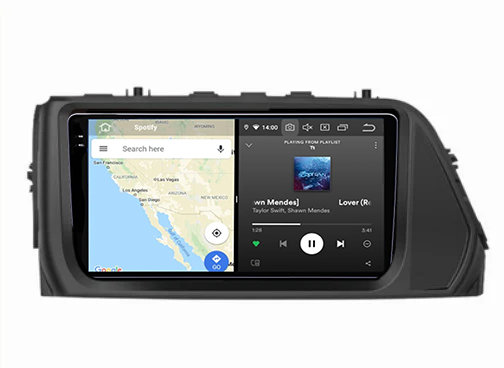 Navigatie dedicata Hyundai Verna 2017-2020 , 12GB RAM 256GB ROM, Android 13, Rezolutie 2K, Display QLED, 9", DSP, Carplay, Android Auto, Internet, Youtube, Waze, Wi Fi, USB [4]