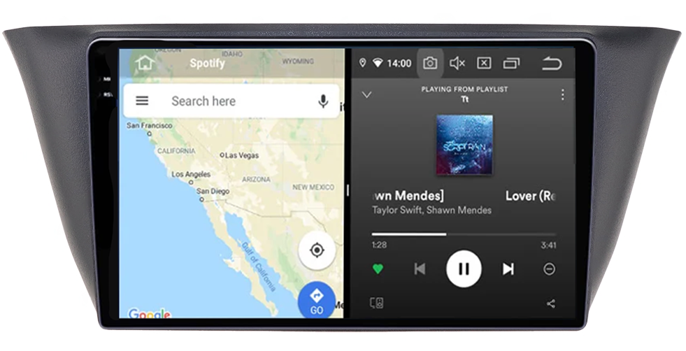 Navigatie dedicata Iveco Klen, RV, 12GB RAM 256GB ROM, Android 13, Rezolutie 2K, Display QLED, 9", DSP, Carplay, Android Auto, Internet, Youtube, Waze, Wi Fi, USB [3]