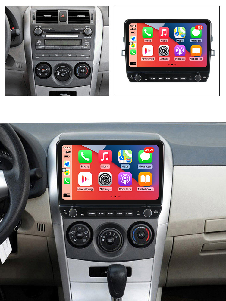 Navigatie dedicata Corolla 2000-2004 cu butoane rotative model 2024, 9 Inch, 2GB RAM 32GB ROM, Quadcore, Android 13, WiFi, Bluetooth, Magazin Play [4]