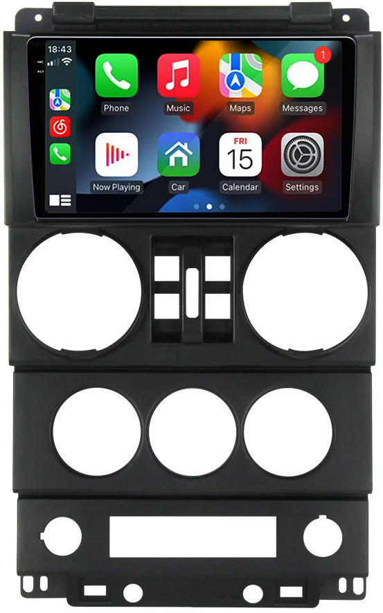 Navigatie dedicata Jeep Commander 2007-2008, 12GB RAM 256GB ROM, Android 13, Rezolutie 2K, Display QLED, 9", DSP, Carplay, Android Auto, Internet, Youtube, Waze, Wi Fi, USB [2]