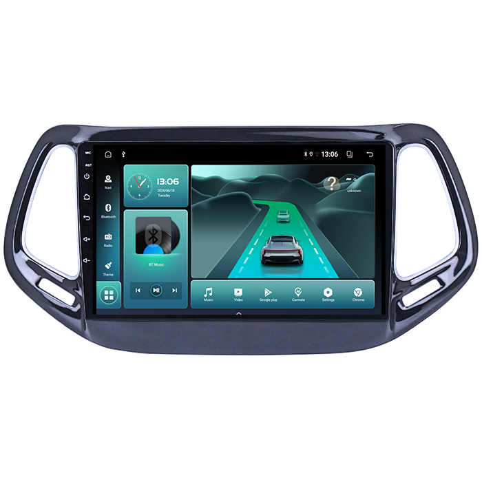 (Resigilata) Navigatie dedicata Jeep Compass 2016-2018, 2GB RAM 32GB ROM, Quad Core, Display 10" IPS Full HD, Carplay, Android 13, Bluetooth, Magazin Play, Suport camere AHD [8]