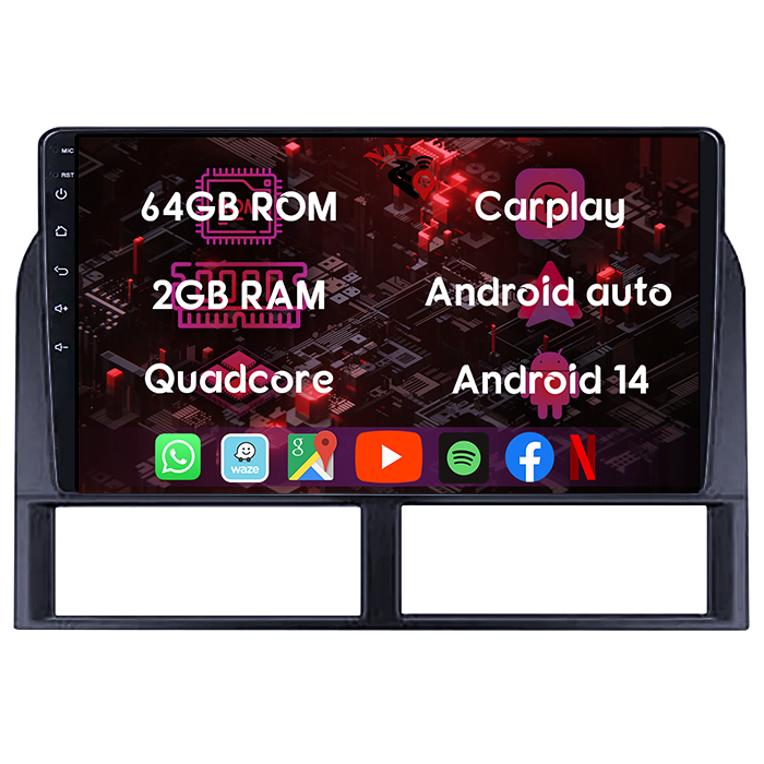 (Resigilata) Navigatie dedicata Jeep Grand Cherokee 1999-2005, 2GB RAM 32GB ROM, Quad Core, Display 9" IPS Full HD, Carplay, Android 13, Bluetooth, Magazin Play, Suport camere AHD [9]