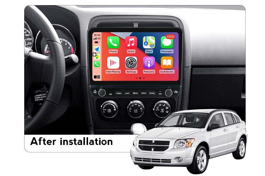 Navigatie dedicata Dodge caliber 2009-2013 cu butoane rotative model 2024, 9 Inch, 2GB RAM 32GB ROM, Quadcore, Android 13, WiFi, Bluetooth, Magazin Play [5]