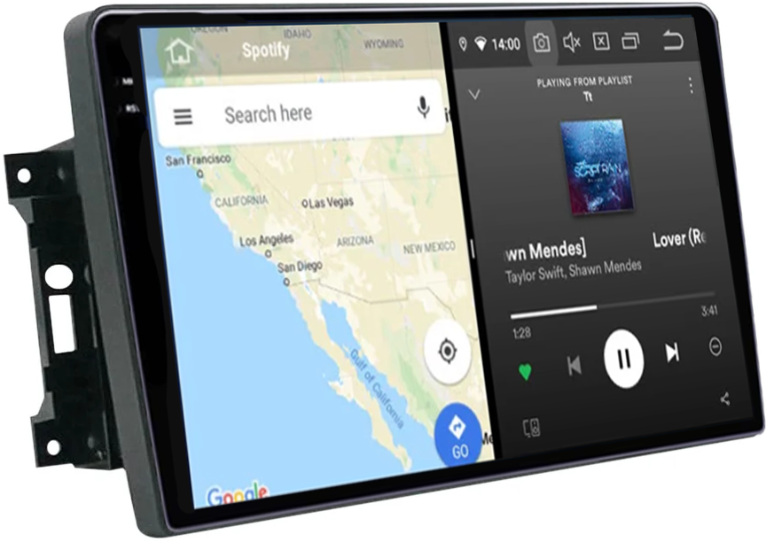 Navigatie dedicata Jeep Wrangler 2007-2018, 12GB RAM 256GB ROM, Android 13, Rezolutie 2K, Display QLED, 10", DSP, Carplay, Android Auto, Internet, Youtube, Waze, Wi Fi, USB [4]