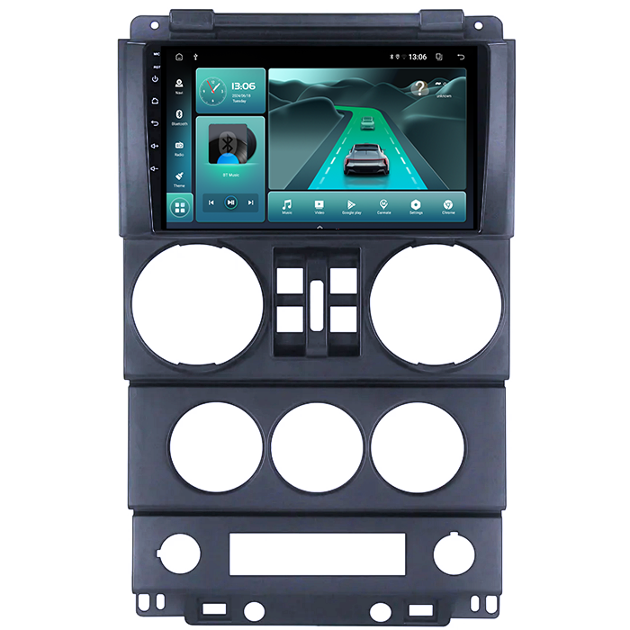 (Resigilata) Navigatie dedicata Jeep Wrangler Rubicon 2008-2010, 2GB RAM 32GB ROM, Quad Core, Display 9" IPS Full HD, Carplay, Android 13, Bluetooth, Magazin Play, Suport camere AHD [8]