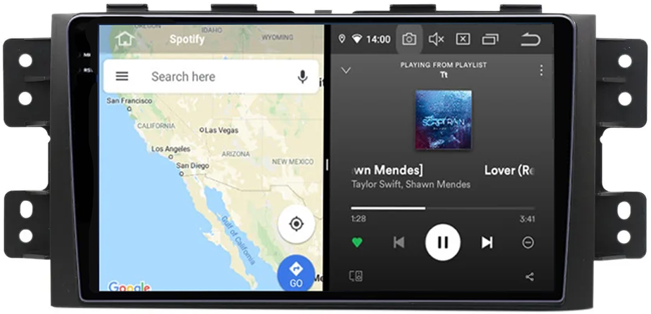 Navigatie dedicata KIA Borrego Mohave 2008-2012, 12GB RAM 256GB ROM, Android 13, Rezolutie 2K, Display QLED, 9", DSP, Carplay, Android Auto, Internet, Youtube, Waze, Wi Fi, USB [4]