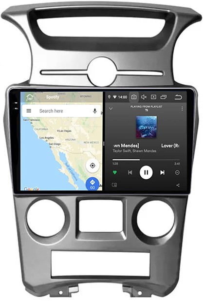 Navigatie dedicata KIA Carens 2007-2011, 12GB RAM 256GB ROM, Android 13, Rezolutie 2K, Display QLED, 9", DSP, Carplay, Android Auto, Internet, Youtube, Waze, Wi Fi, USB [4]