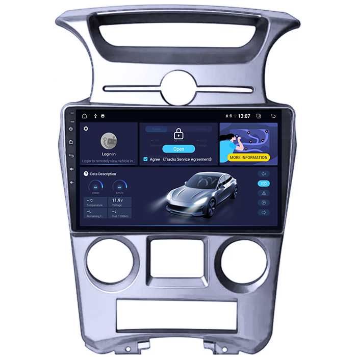 (Resigilata) Navigatie dedicata KIA Carens 2007-2011, 2GB RAM 32GB ROM, Quad Core, Display 9" IPS Full HD, Carplay, Android 13, Bluetooth, Magazin Play, Suport camere AHD [5]