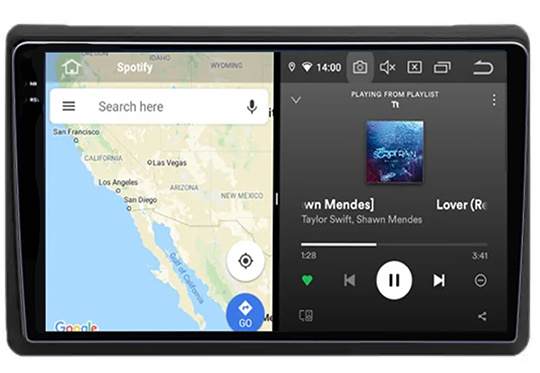 Navigatie dedicata Renault Master 2021, 12GB RAM 256GB ROM, Android 13, Rezolutie 2K, Display QLED, 9", DSP, Carplay, Android Auto, Internet, Youtube, Waze, Wi Fi, USB [4]