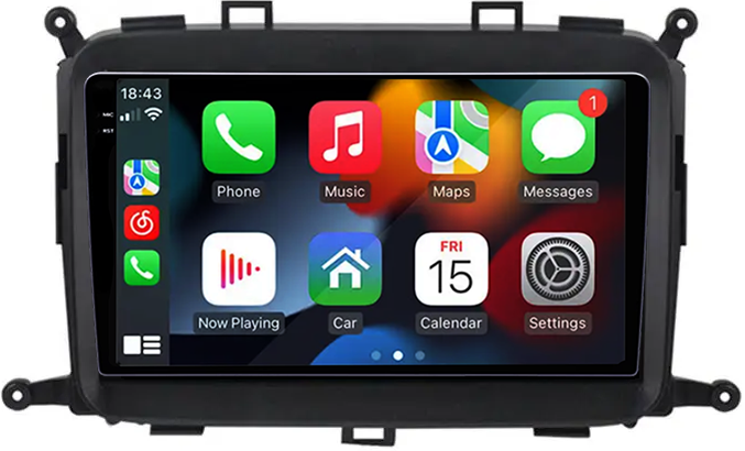 Navigatie dedicata KIA Carens 2013-2018, 12GB RAM 256GB ROM, Android 13, Rezolutie 2K, Display QLED, 9", DSP, Carplay, Android Auto, Internet, Youtube, Waze, Wi Fi, USB [2]