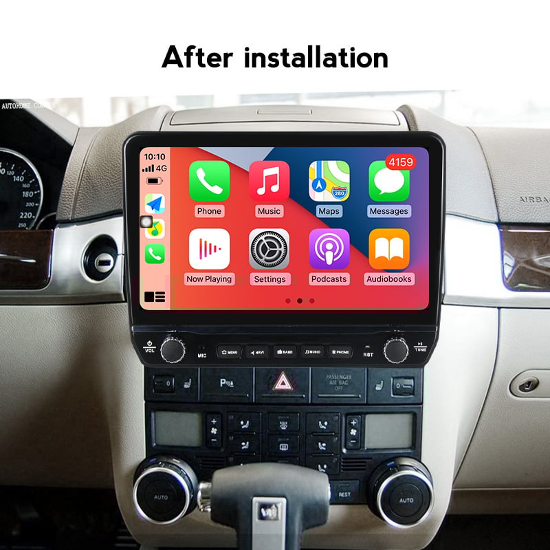 Navigatie dedicata Touareg 2003-2010 cu butoane rotative model 2024, 9 Inch, 2GB RAM 32GB ROM, Quadcore, Android 13, WiFi, Bluetooth, Magazin Play [3]