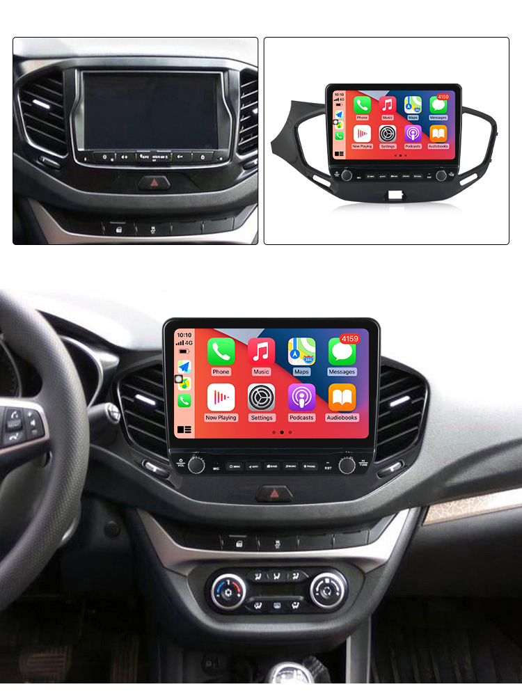 Navigatie dedicata LADA Vesta 2015-2020 cu butoane rotative model 2024, 9 Inch, 2GB RAM 32GB ROM, Quadcore, Android 13, WiFi, Bluetooth, Magazin Play [4]