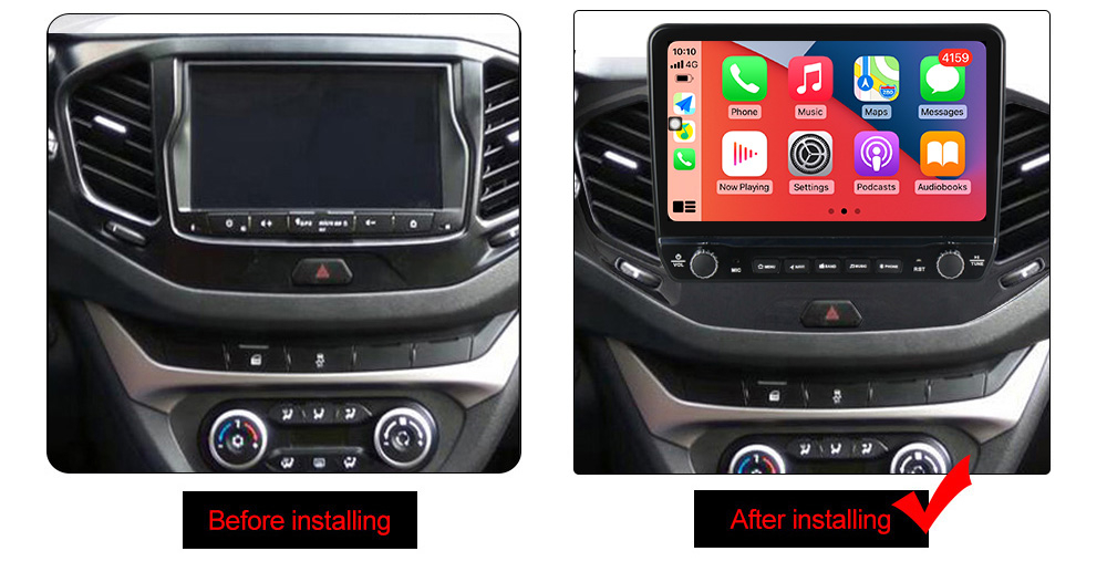 Navigatie dedicata LADA Vesta 2015-2020 cu butoane rotative model 2024, 9 Inch, 2GB RAM 32GB ROM, Quadcore, Android 13, WiFi, Bluetooth, Magazin Play [5]