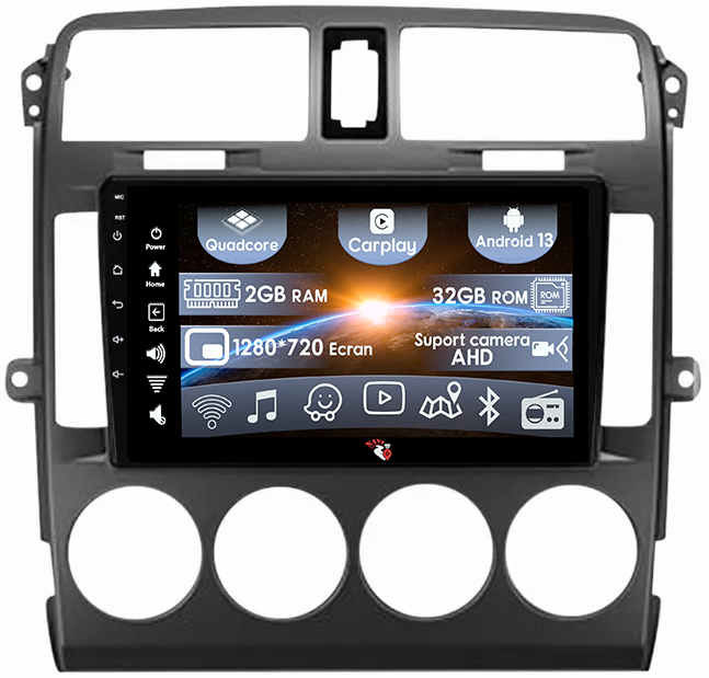 (Resigilata) Navigatie dedicata KIA Carnival 2002-2006 Black, 2GB RAM 32GB ROM, Quad Core, Display 9" IPS Full HD, Carplay, Android 13, Bluetooth, Magazin Play, Suport camere AHD [1]