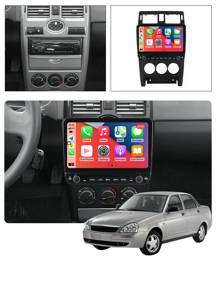 Navigatie dedicata LADA Priora 2007-2013 cu butoane rotative model 2024, 9 Inch, 2GB RAM 32GB ROM, Quadcore, Android 13, WiFi, Bluetooth, Magazin Play [5]