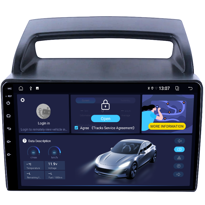 (Resigilata) Navigatie dedicata KIA Carnival VQ 2006-2014, 2GB RAM 32GB ROM, Quad Core, Display 9" IPS Full HD, Carplay, Android 13, Bluetooth, Magazin Play, Suport camere AHD [6]