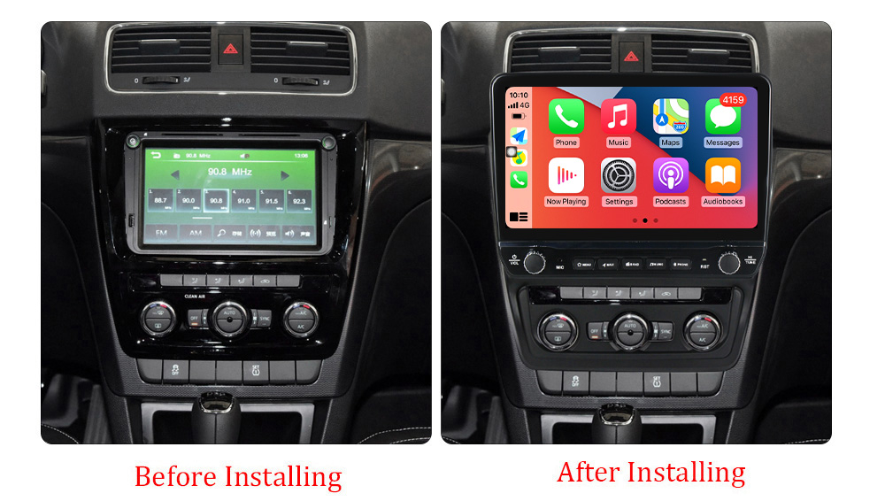 Navigatie dedicata Yeti 5L 2009-2014 cu butoane rotative model 2024, 9 Inch, 2GB RAM 32GB ROM, Quadcore, Android 13, WiFi, Bluetooth, Magazin Play [5]