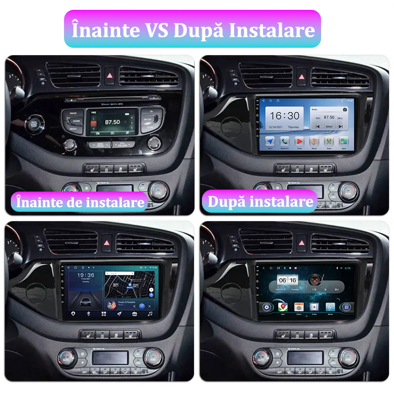 (Resigilata) Navigatie dedicata Kia Ceed ( 2012 - 2020 ), 2GB RAM 32GB ROM, Quad Core, Display 9" IPS Full HD, Carplay, Android 13, Bluetooth, Magazin Play, Suport camere AHD [2]