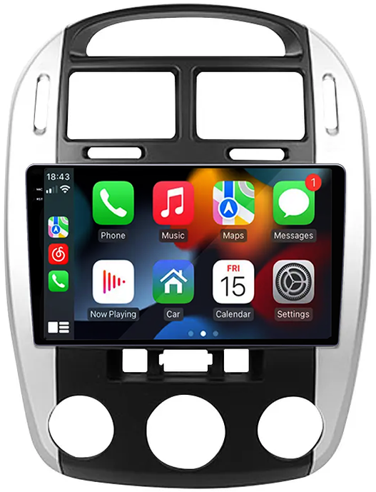Navigatie dedicata Kia Cerato 2004-2008, 12GB RAM 256GB ROM, Android 13, Rezolutie 2K, Display QLED, 9", DSP, Carplay, Android Auto, Internet, Youtube, Waze, Wi Fi, USB [4]