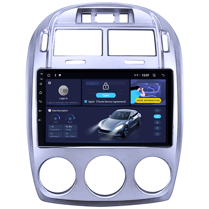 (Resigilata) Navigatie dedicata Kia Cerato 2005-2006, 2GB RAM 32GB ROM, Quad Core, Display 9" IPS Full HD, Carplay, Android 13, Bluetooth, Magazin Play, Suport camere AHD [9]
