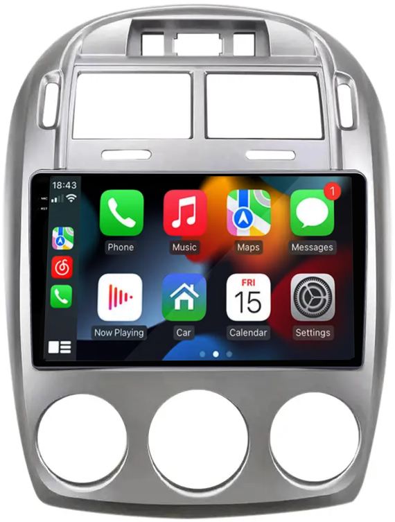 Navigatie dedicata Kia Cerato 2005-2006, 12GB RAM 256GB ROM, Android 13, Rezolutie 2K, Display QLED, 9", DSP, Carplay, Android Auto, Internet, Youtube, Waze, Wi Fi, USB [3]